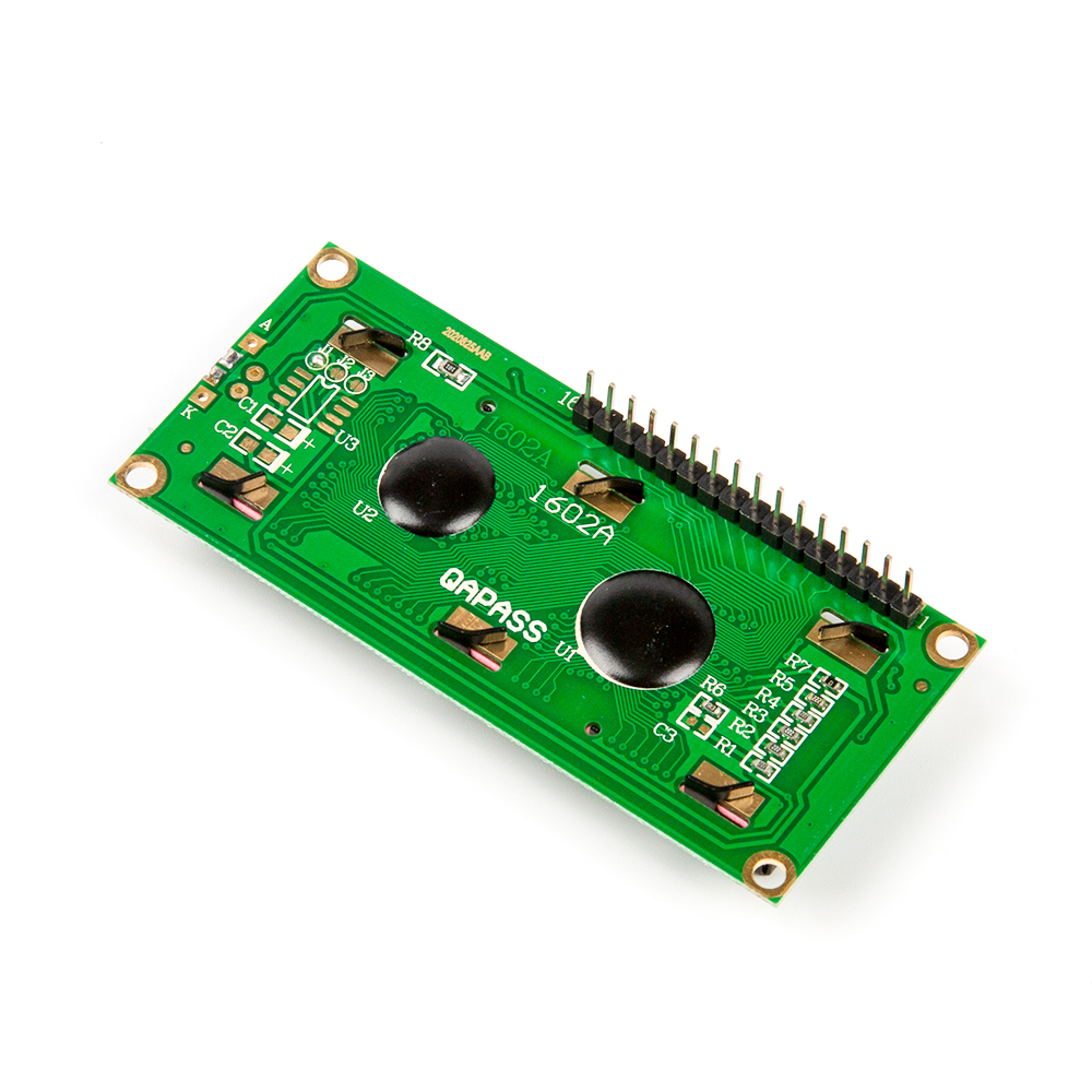 Дисплей LCD1602 синий, с пайкой